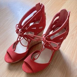 Guess wedge shoes